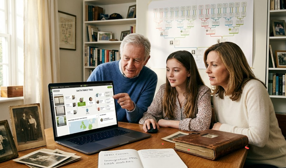 Exploring Family Histories Through Modern Digital Genealogy Platforms