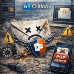 pop email settings not working outlook.